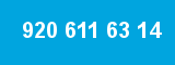 920 611 63 14